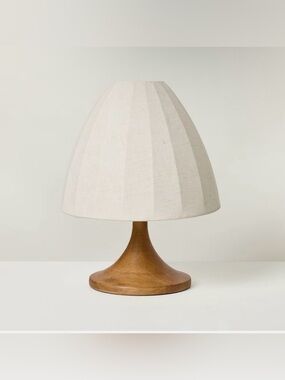 Wood Trumpeted Table Lamp - Hearth & Hand with Magnolia